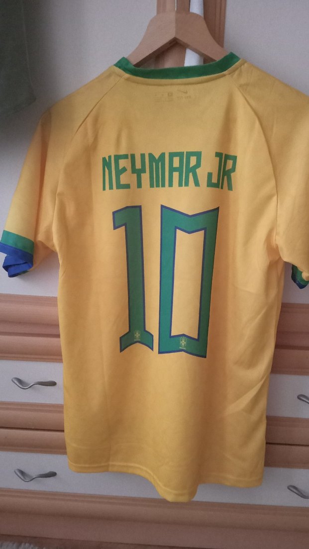 Sarı Brazil Futbol Forması - Görsel 4