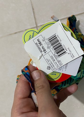 2-3 Yaş, 20 cm Beden Renkli Çocuk Şapka - Hayvan Desenli