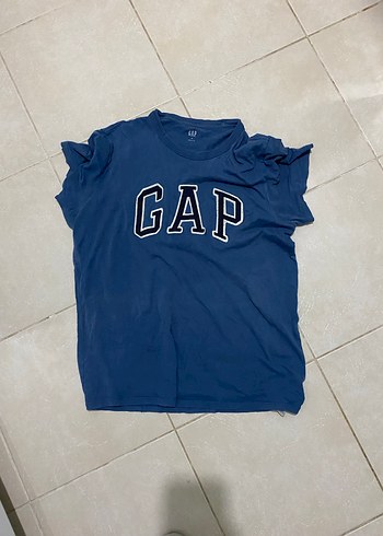 Erkek Mavi Renkli GAP Tişört
