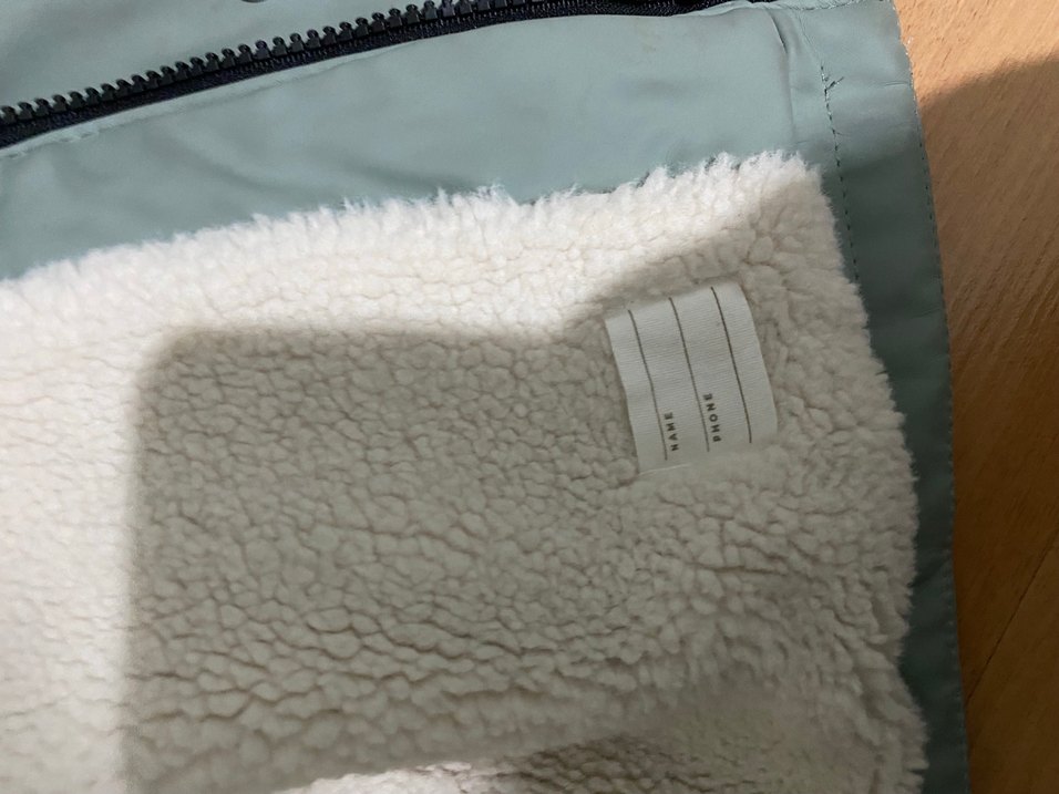 Erkek Çocuk Gri Düğmeli Kaban - Görsel 5