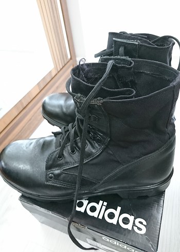 Yakupoğlu Bağcıklı askeri bot siyah - Görsel 2