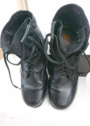 Yakupoğlu Bağcıklı askeri bot siyah - Görsel 6