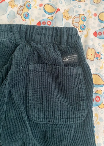 5 Yaş Beden Gri Erkek Çocuk Bol Kesim Denim Pantolon
