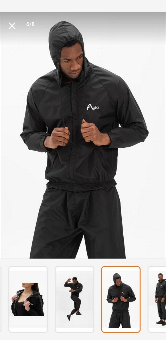 Siyah Minimal Spor Takım — görsel 5/8