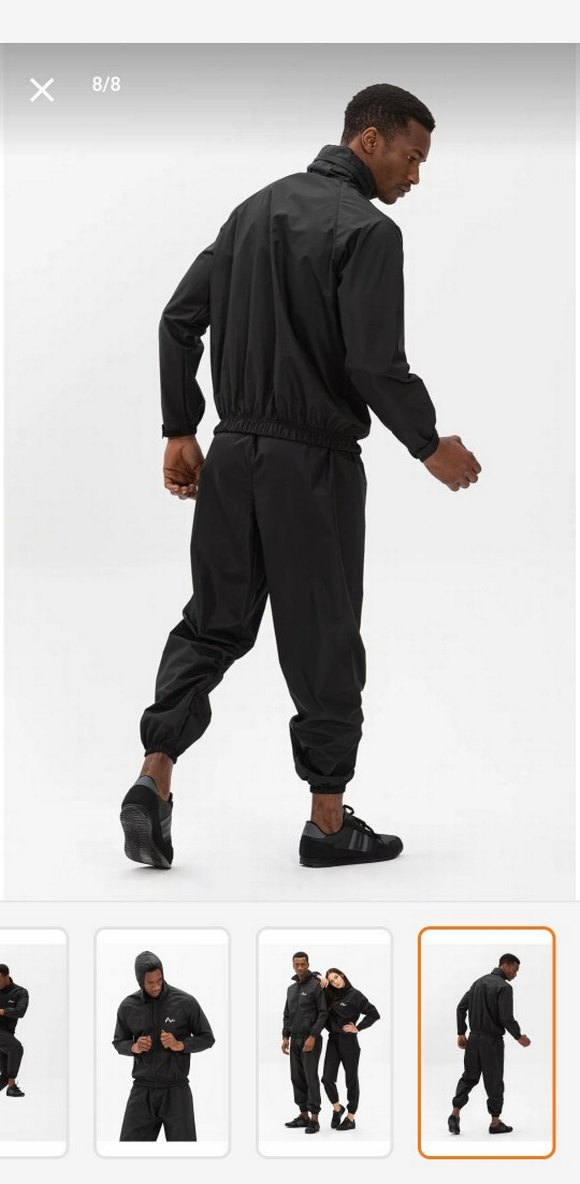 Siyah Minimal Spor Takım — görsel 3/8