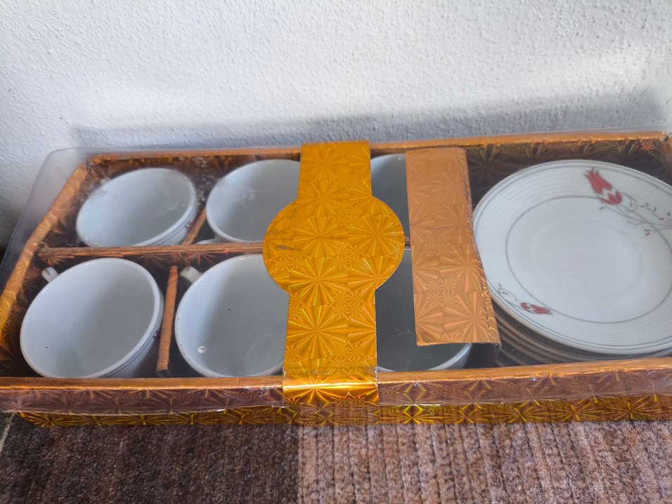 türk kahvesi fincanı seti - Görsel 5