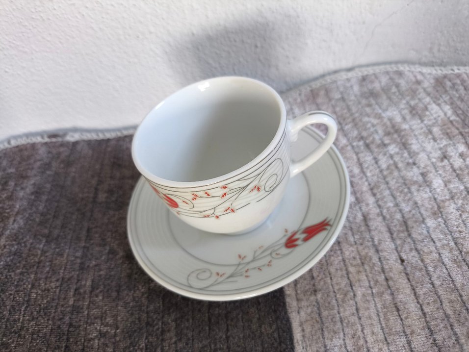 türk kahvesi fincanı seti - Görsel 2