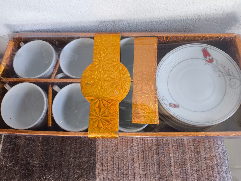 türk kahvesi fincanı seti - Görsel 4