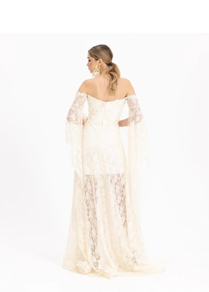 ILMİO Nikah elbisesi Gelinlik - Görsel 4