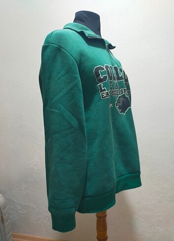 l Beden Erkek Koton Kolej Sweatshirt