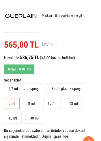 Guerlain Shalimar Dekant Parfümü 5 ml - Görsel 2