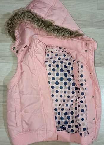 Kız Çocuk Koton öp Pembe Şişme yelek - Görsel 8