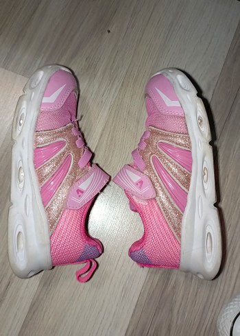 Kız Çocuk Vicco Pembe Cırtcırtlı Spor Ayakkabı - Görsel 7