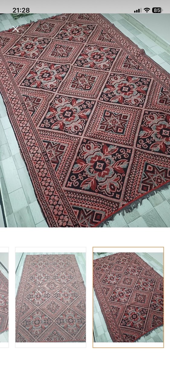 Uşak Dokuma Kilim (180 cm x 280 cm) - Görsel 4