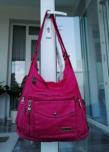 Pembe Kol çantası 