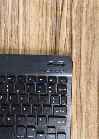 Kompakt Siyah Kablosuz Klavye - Görsel 2