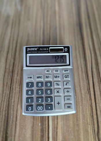 Gri Hesap Makinesi - Görsel 2