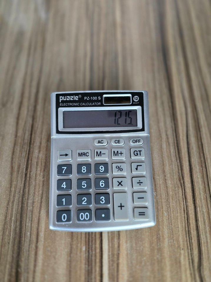 Gri Hesap Makinesi - Görsel 2