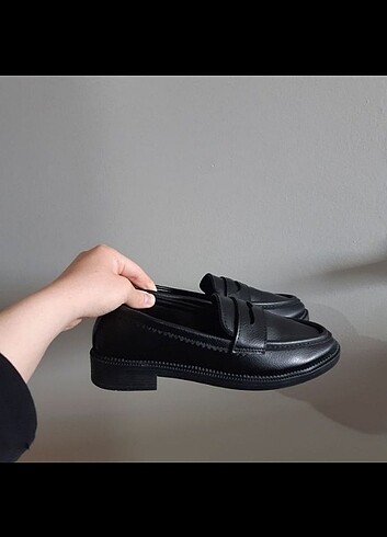 Diğer Zara model loafer ayakkabı