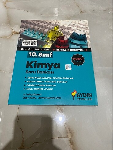 10.sınıf kimya Aydın yayınları