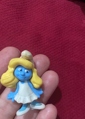 Renkli Mavi Mini şirine Figürü