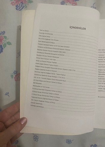 Beden Renk AYT Tarih Dört Dörtlük Konu Pekiştirme Testleri yeni