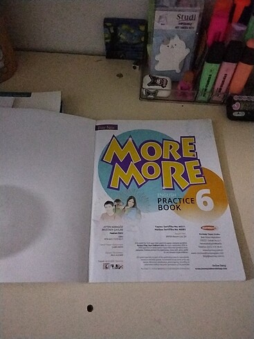 Beden More more 6.sinif kitabi hiç kullanılmamış eğitici ve öğretici b