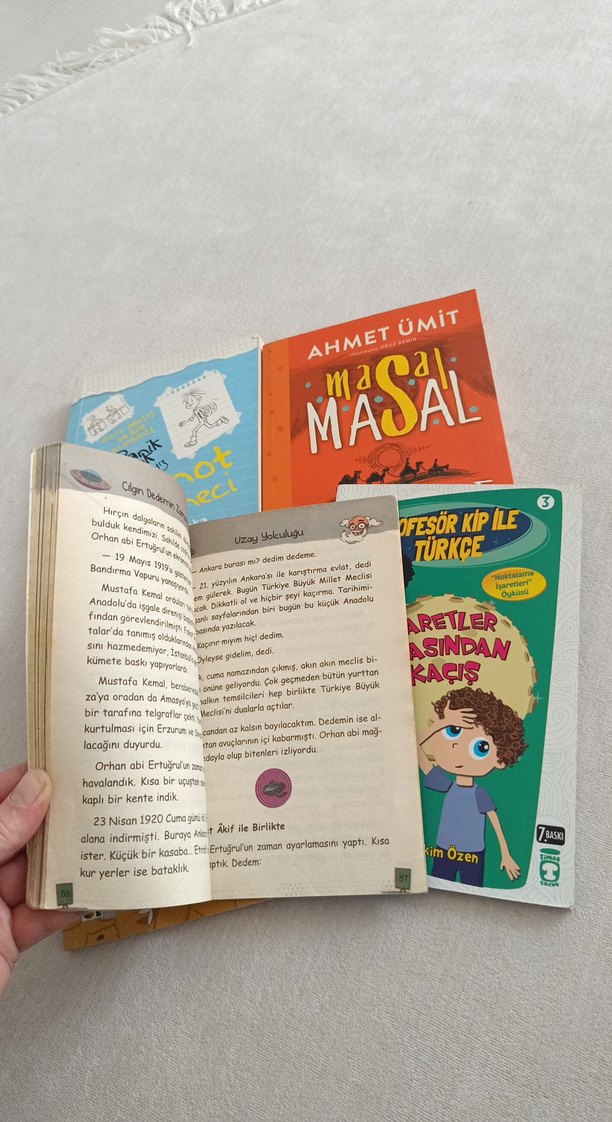 Çocuklar için Uzay ve Masal Kitapları Seti - Görsel 2