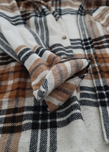 Düğmeli Ekose Desenli erkek çocuk Gömlek - Görsel 2