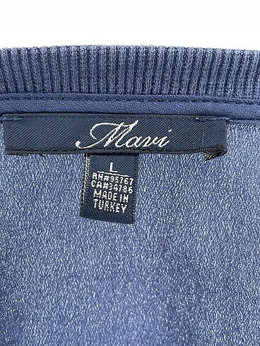 l Beden çeşitli Renk Mavi Jeans Bluz %70 İndirimli.