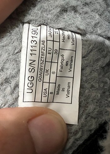 UGG Gri Yüksek Topuklu Kadın Bot - Görsel 6