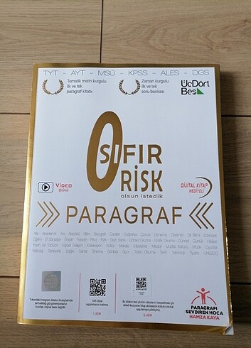 SIFIR RİSK PARAGRAF SORU BANKASI 345