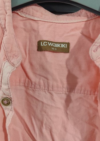 erkekÇocuk Pembe Keten Düğmeli Kolsuz Gömlek - Görsel 3