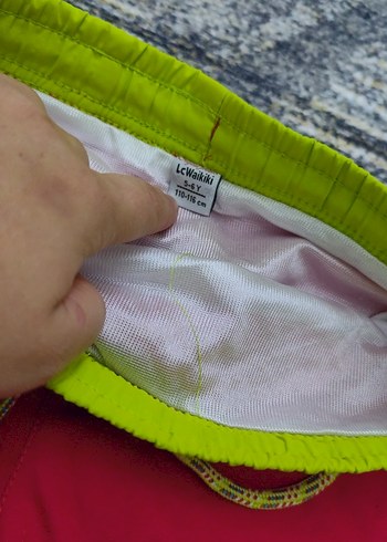 Renkli Erkek çocuk  Mini Şort Mayo - Görsel 2