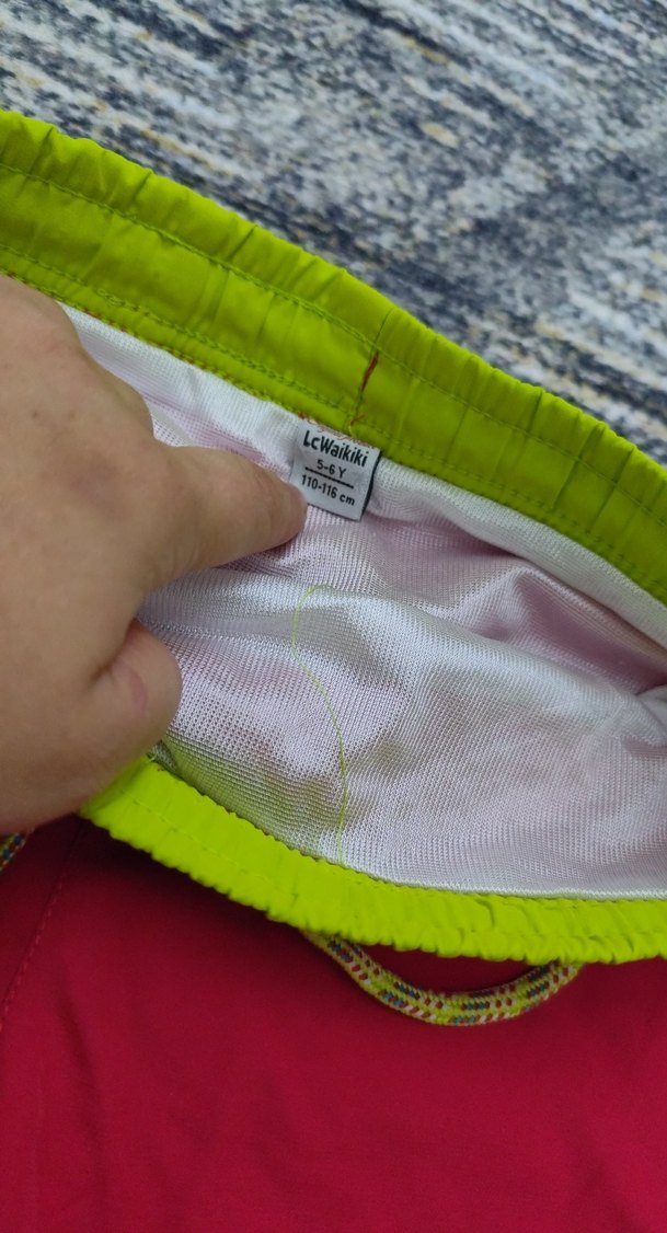 Renkli Erkek çocuk  Mini Şort Mayo - Görsel 2