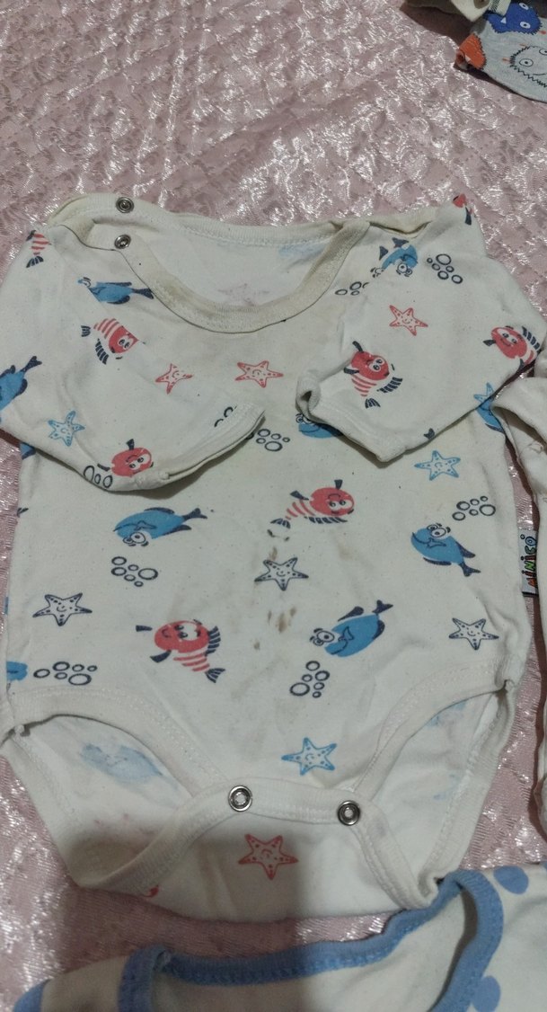 Bebek Erkek Nakışlı Kolsuz Çıtçıtlı Body - Görsel 3