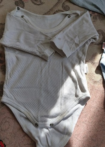 Bebek Çıtçıtlı Kısa Kollu Body - Görsel 2