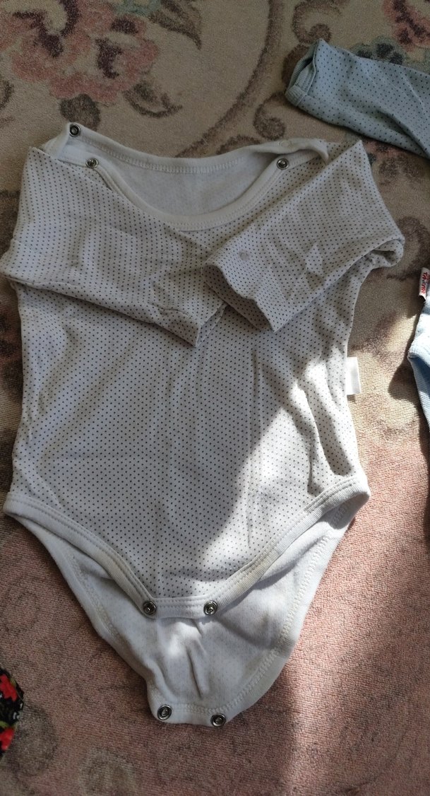 Bebek Çıtçıtlı Kısa Kollu Body - Görsel 2