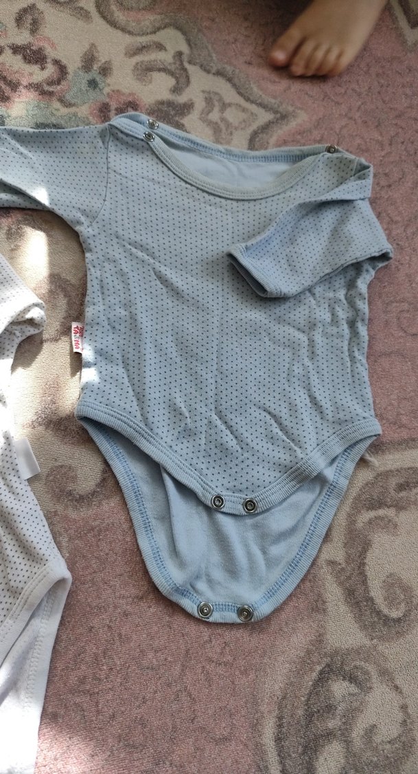 Bebek Çıtçıtlı Kısa Kollu Body - Görsel 3