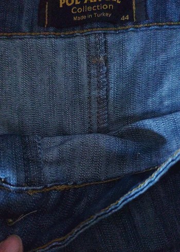 Lacivert Pilili Hamile Midi Kot Etek - Görsel 4