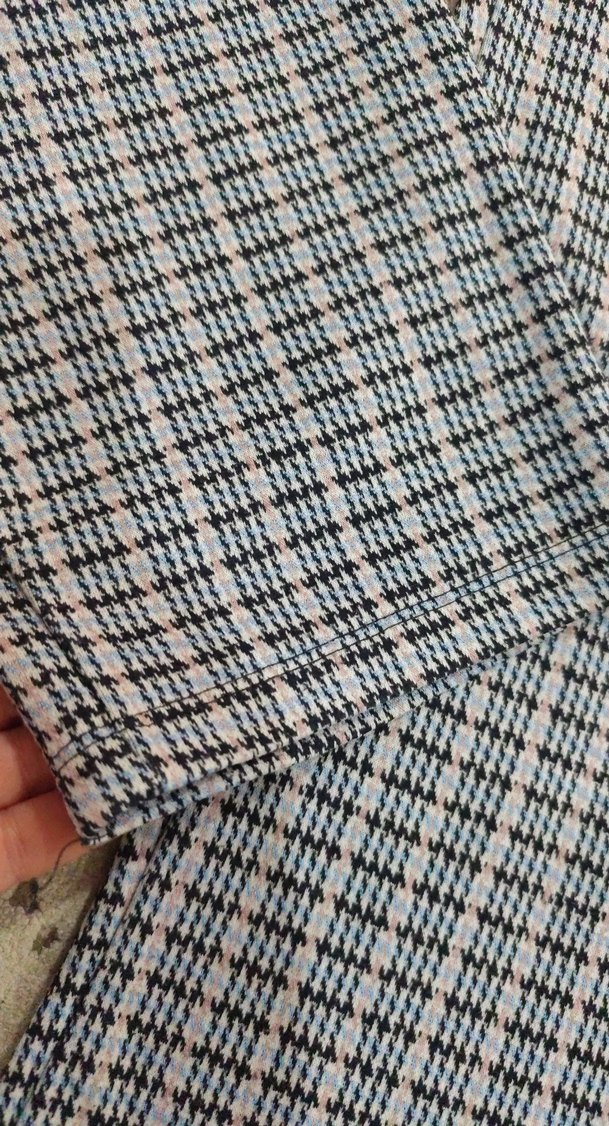 Gri Kadın Pilili Kumaş Pantolon - Görsel 2