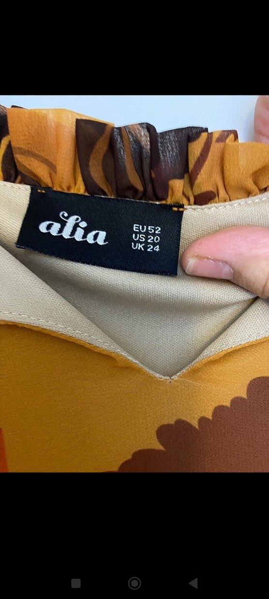 Bohem Tarz Uzun Kol Kahverengi Elbise - Görsel 2