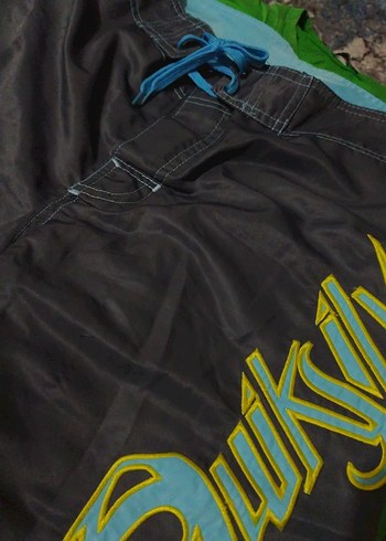 Quiksilver Baskılı Erkek Gri Deniz Şortu - Görsel 2