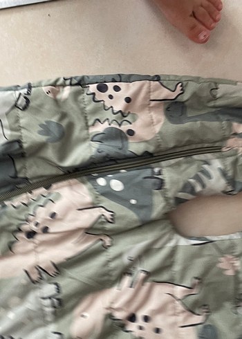 Gri Kamuflaj Desenli Bebek Tulumu - Görsel 3