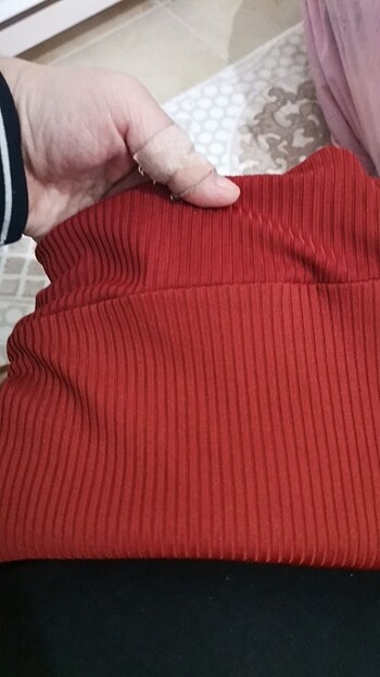 m Beden turuncu Renk Bayan etek