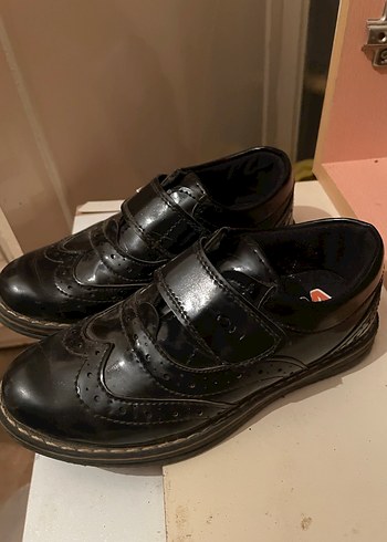 Tokalı Siyah Erkek Çocuk Özel Gün Ayakkabısi - Görsel 3