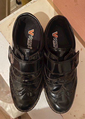 Tokalı Siyah Erkek Çocuk Özel Gün Ayakkabısi - Görsel 2