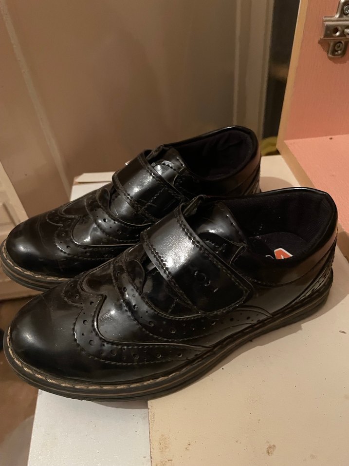 Tokalı Siyah Erkek Çocuk Özel Gün Ayakkabısi - Görsel 3