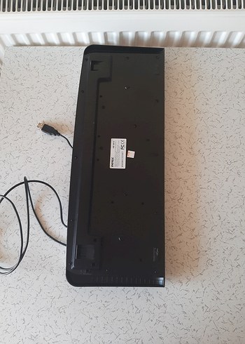 Gri USB Kablolu F Multimedia Klavye - Görsel 2