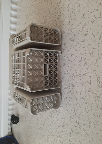  Beden Beyaz Gri Plastik Çatal Kaşık Tutucu makine için